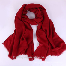 Fashion plain Top Verkauf Frauen Hijab muslim Viskose Schal Rayon Schal